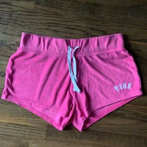 Mid-rise terry cloth shorts, Size S